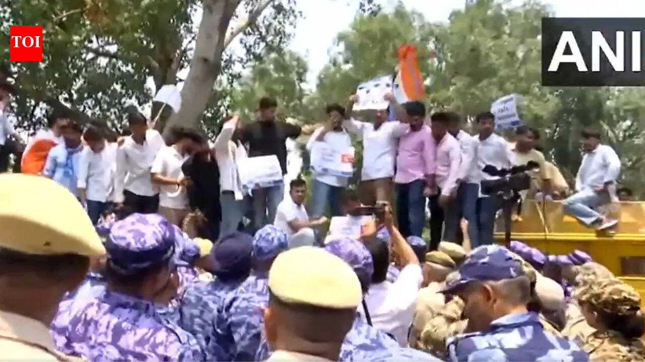 NEET-UG paper leak: Protest breaks out in Delhi as NTA cancels exam; heavy forces deployed