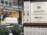 'Take it to Broadway': Exhibit featuring 3.5 million pages of Jeffrey Epstein files in New York has the internet celebrating