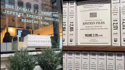  Exhibit featuring 3.5 million pages of Jeffrey Epstein files in New York has the internet celebrating