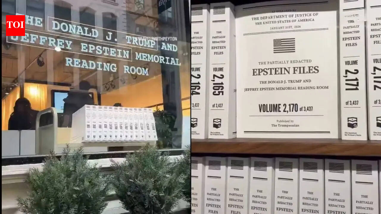 'Take it to Broadway': Exhibit featuring 3.5 million pages of Jeffrey Epstein files in New York has the internet celebrating