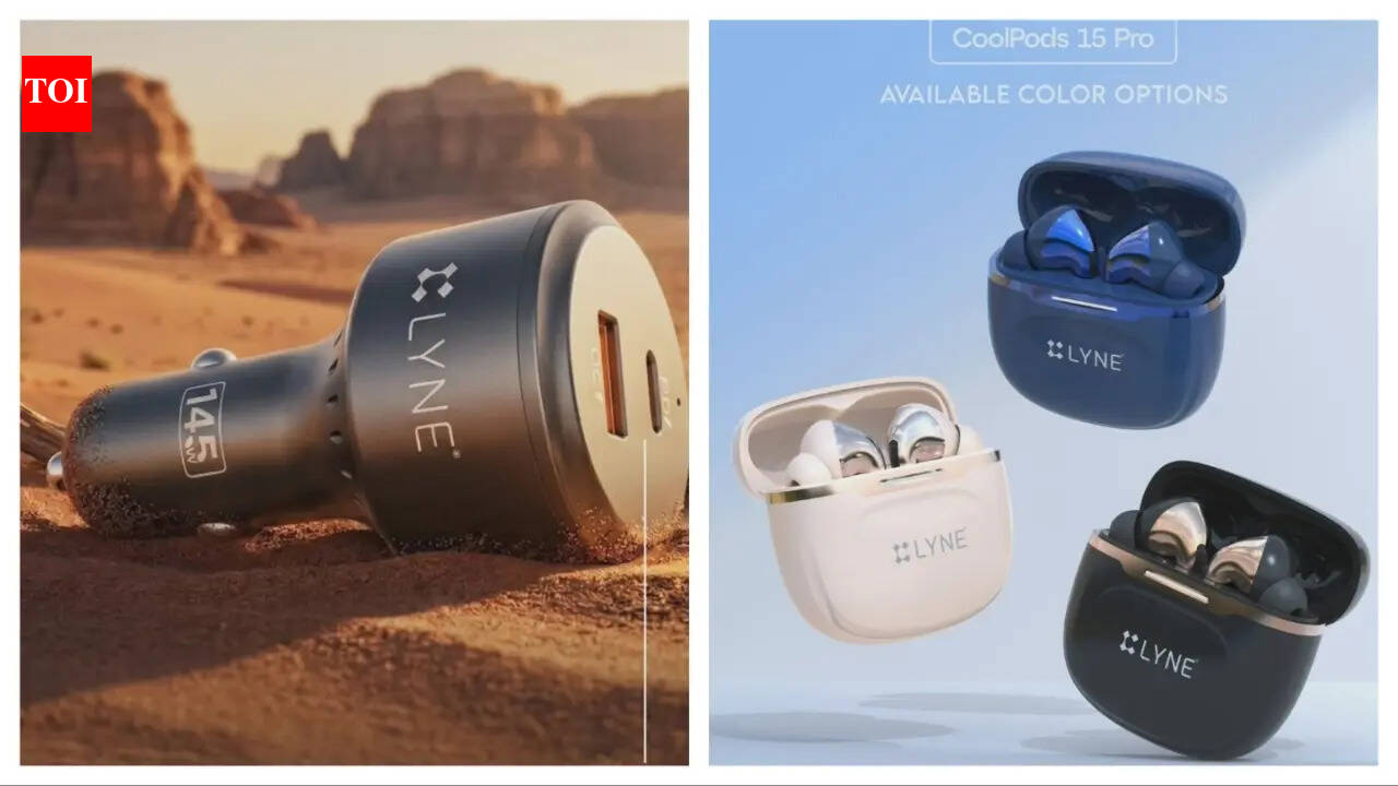 Lyne Startup 70, Startup 68 earbuds and Startup 80 car charger launched; price starts at Rs 449