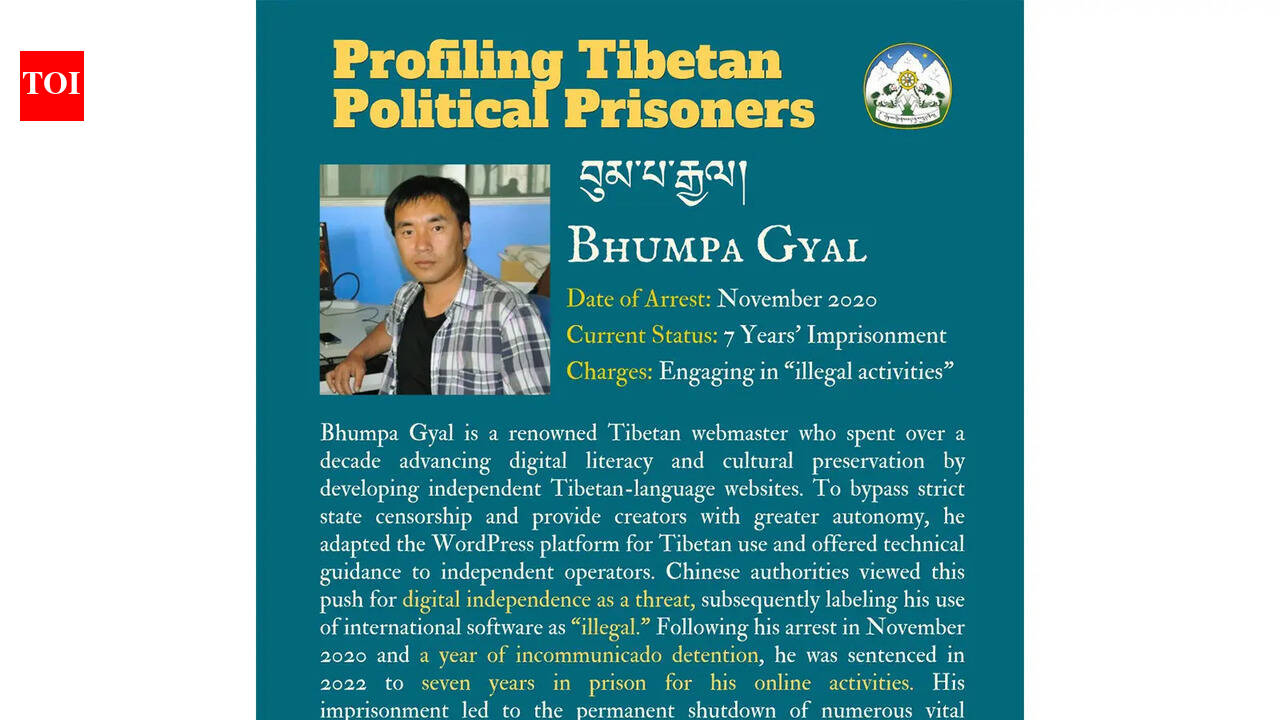 CTA reports case of Tibetan webmaster sentenced to seven years
