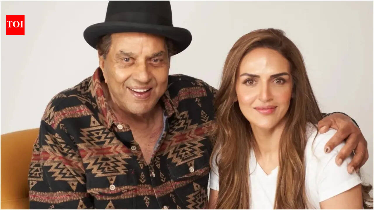 'Lage raho bete': Esha Deol gets emotional remembering late father Dharmendra; Bobby Deol shows support
