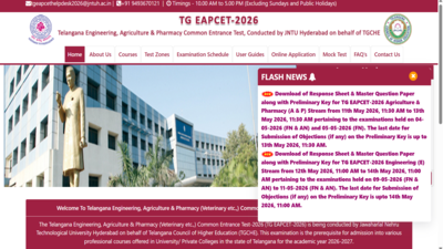 TS EAMCET 2026 answer key, response sheet released at eapcet.tgche.ac.in: Direct link to download here