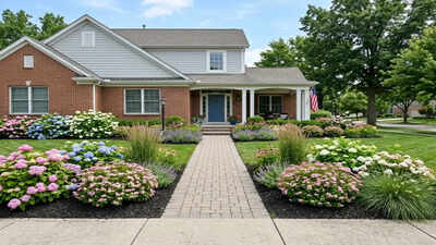 8 flowering shrubs that keep front yards looking bright even after summer blooms fade