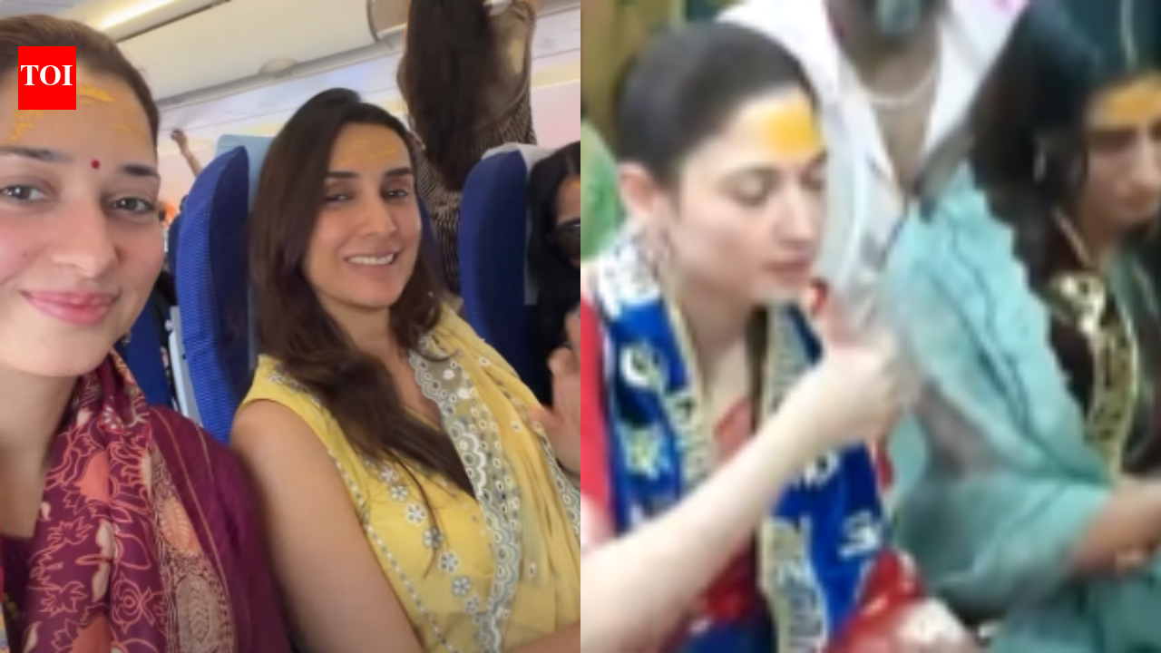 Tamannaah Bhatia attends Mahakaleshwar’s Bhasma Aarti; calls it a ‘profound’ experience