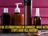 Hair oil or hair conditioner: Which is better to stop hair fall in summers