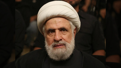'We will turn it into hell for Israel,' says Hezbollah chief Naim Qassem as he rejects disarmament talks
