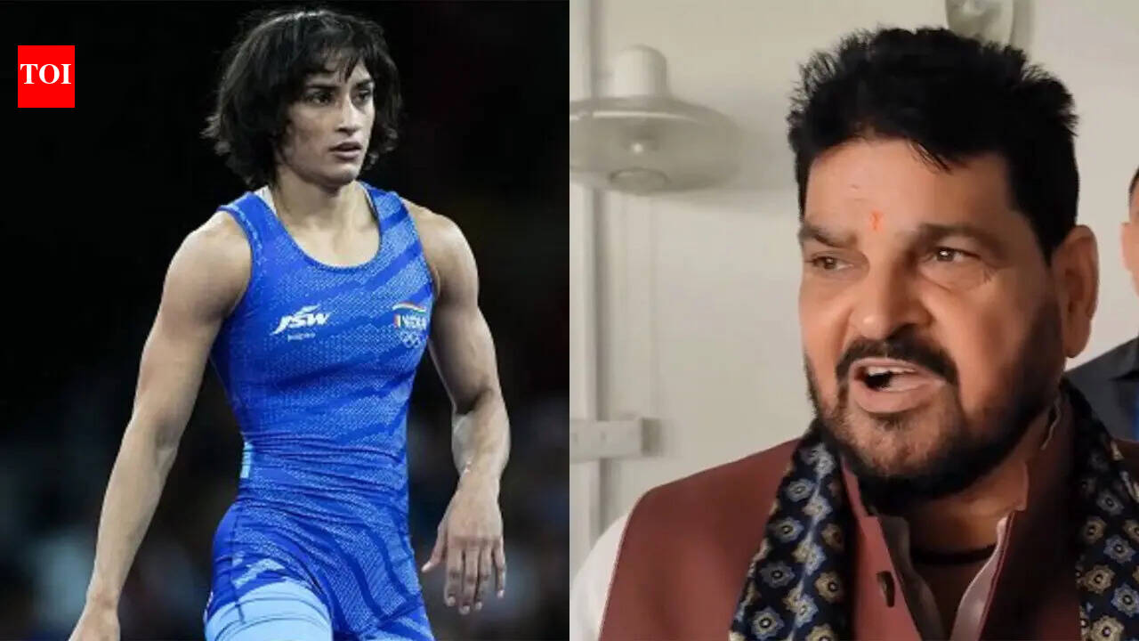 'Mere liye 'raita' phaila kar gayi hain': Brij Bhushan on Vinesh Phogat controversy