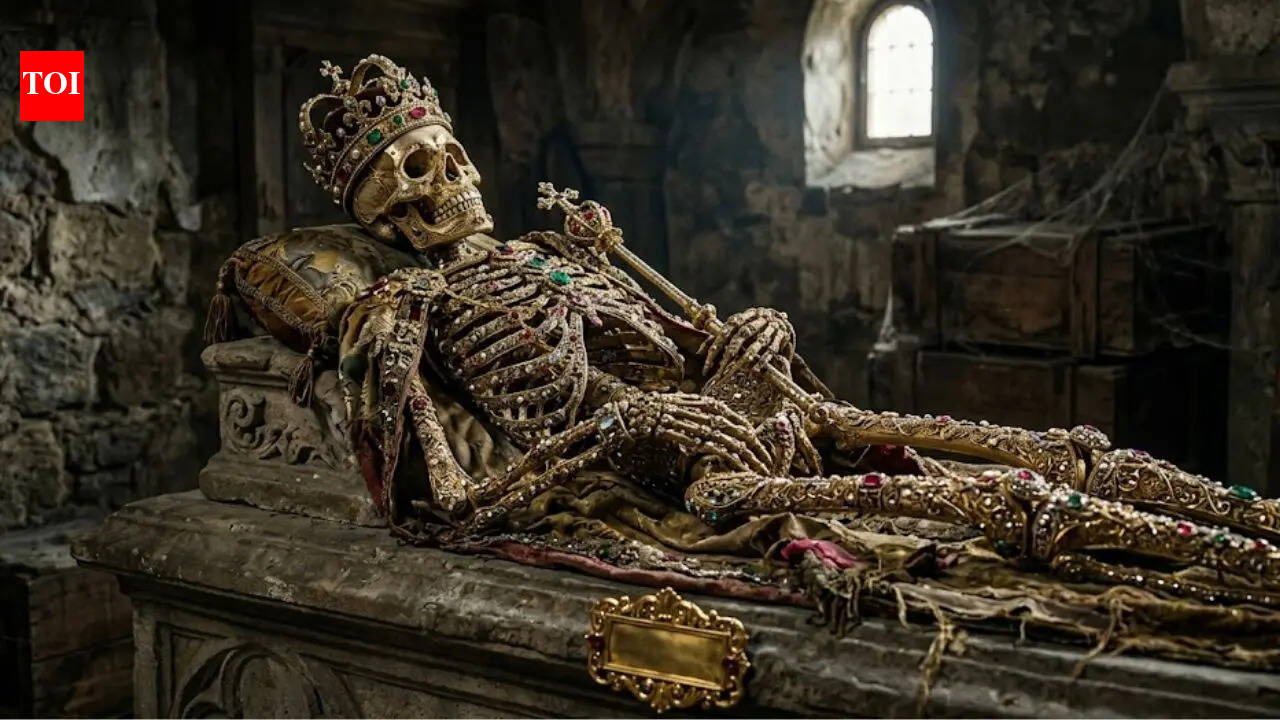 Hidden for centuries: Germany’s ‘gilded dead’ and the church’s secret gold skeletons revealed