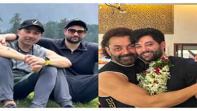 Sunny Deol wishes son Rajveer Deol with warm birthday message, Bobby Deol sends blessings