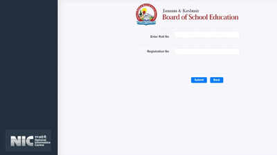 JKBOSE Class 11 result 2026 out at jkresults.nic.in, download marksheets here using roll number – The Times of India