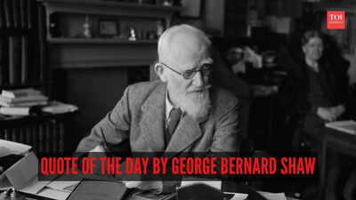 Quote of the day by George Bernard Shaw: “Life isn’t about finding yourself. Life is about...”