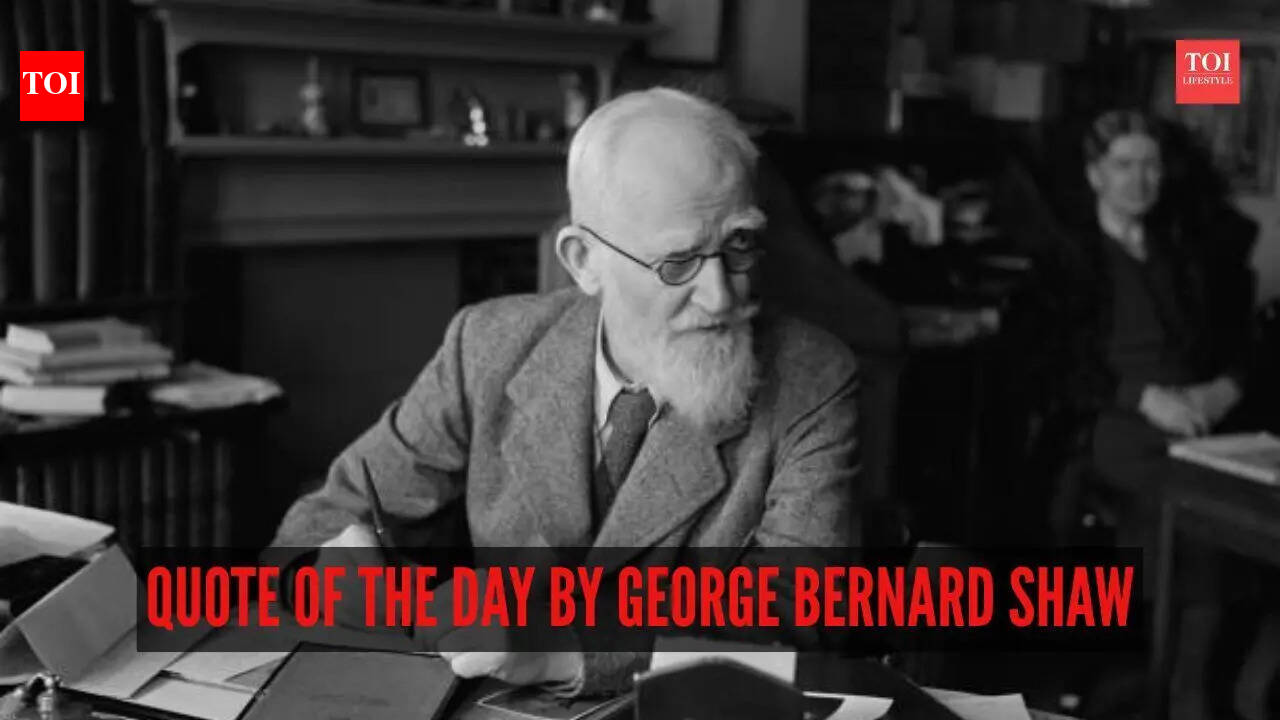 Quote of the day by George Bernard Shaw: “Life isn’t about finding yourself. Life is about...”
