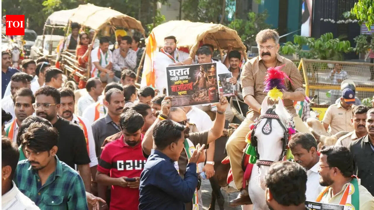 Maharashtra MLA rides horse into municipal corporation headquarters after PM Modi’s fuel-saving appeal