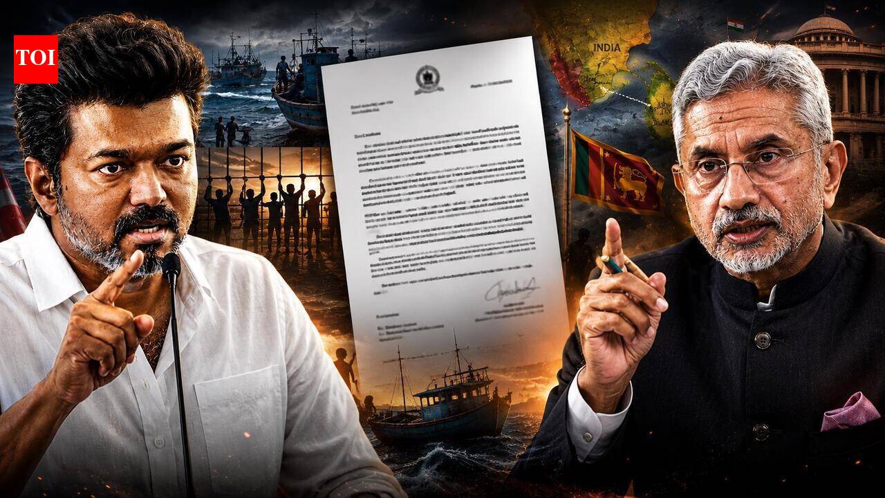 Sri Lanka Navy Arrests 6 Indian Fishermen, TN CM Vijay Writes To Jaishankar Seeking Their Release