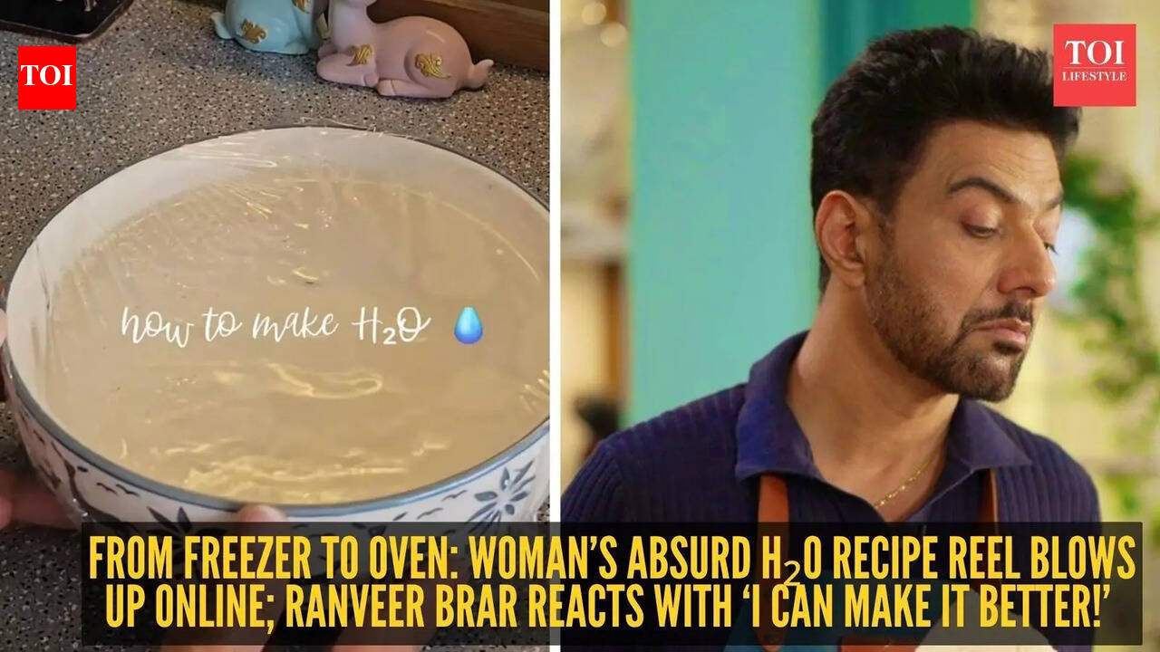 From freezer to oven: Woman’s absurd H₂O recipe reel blows up online; Ranveer Brar reacts with ‘I can make it better!’