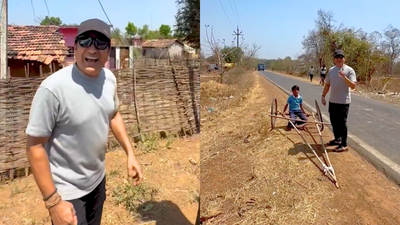  Sachin Tendulkar impressed by children’s ‘jugaad car’ built from scraps