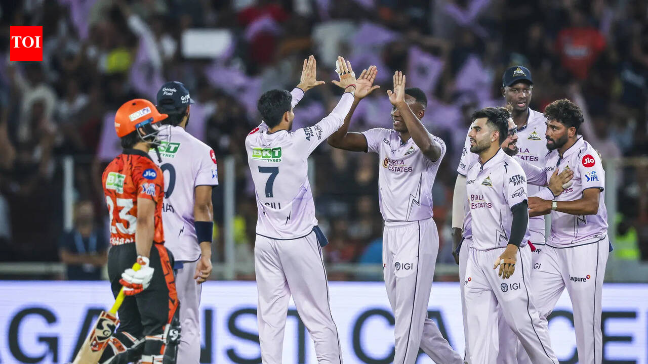 IPL Playoff Scenarios: GT surge to 99.6% as SRH slip to 76.8%
