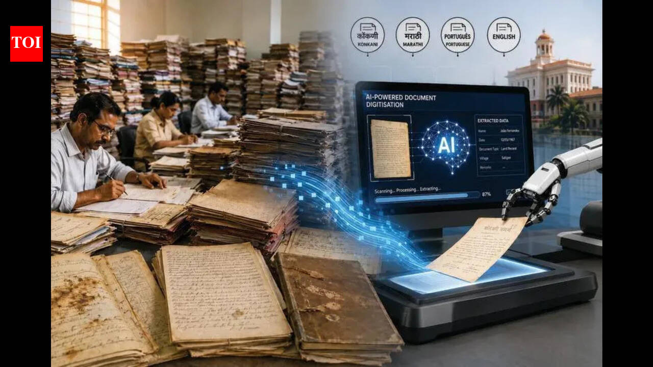 Goa turns to AI to convert piles of govt paperwork to digital records