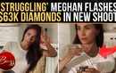 &lsquo;Most Trolled&rsquo; Meghan Markle Pairs White Tee With $63K Diamonds In New Shoot | WATCH