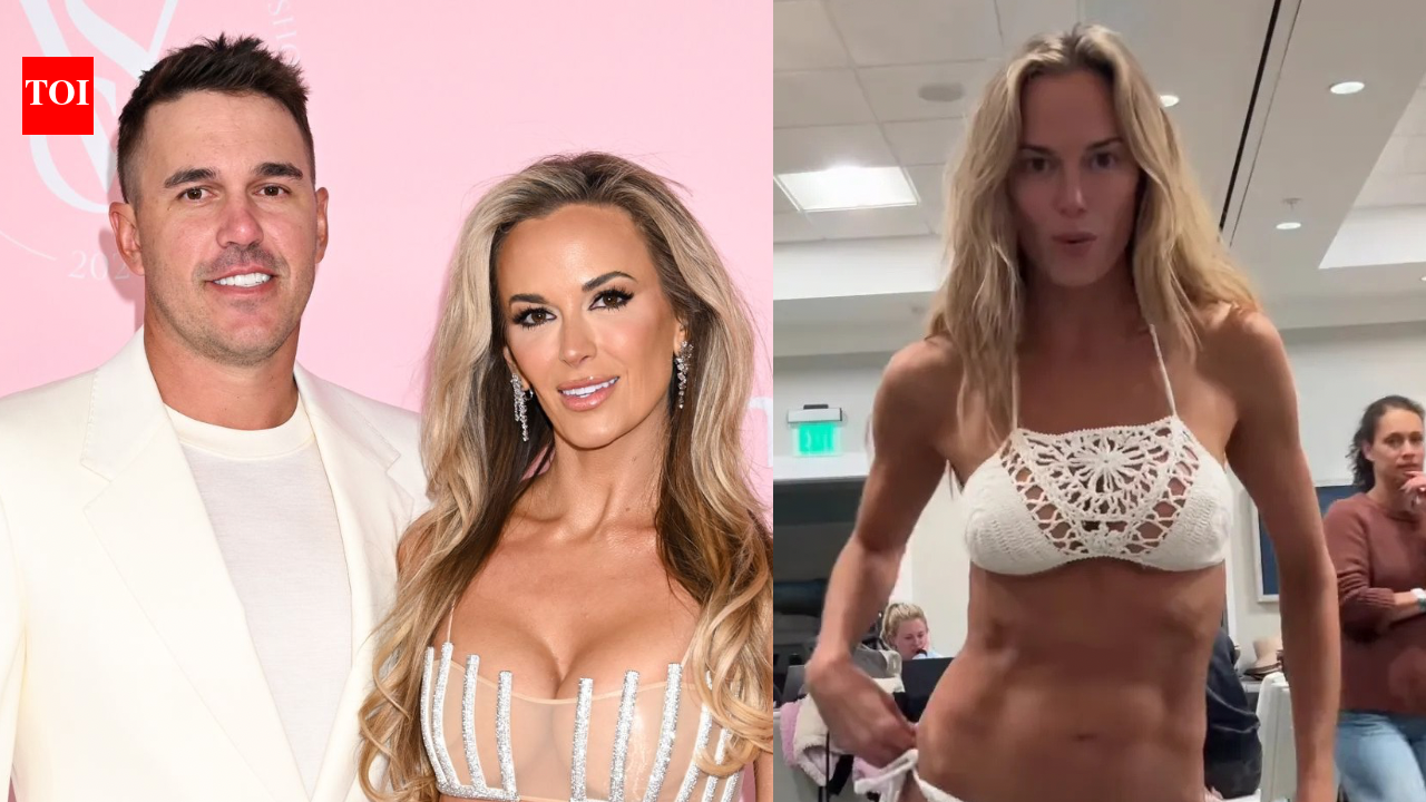 Brooks Koepka’s wife Jena Sims gives rare behind the scenes SI Swimsuit fitting look before major launch
