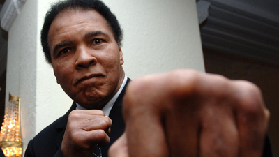 Quote of the day by Muhammad Ali: ‘Now the things that once were so effortless, my strong voice and the quickness of my movements, are more difficult. But I get up every day and try to live life to the fullest because each day is a gift from God.’