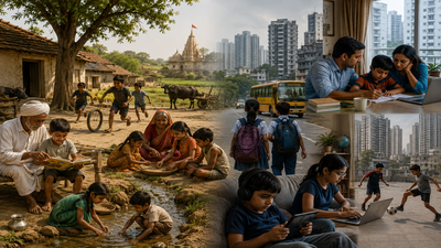 Village vs city parenting in India: The surprising differences in how children grow up