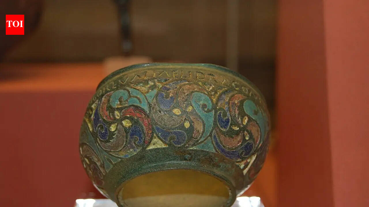 In 2003, a 'broken pan' found in a northern field turned out to be a 2,000-year-old Roman tourist souvenir