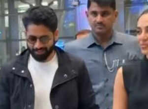 Naga Chaitanya & Sobhita&rsquo;s airport appearance grabs attention