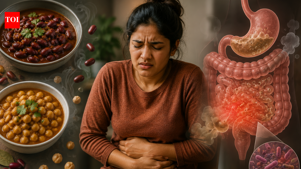 Why healthy foods like Rajma and Chole sometimes trigger digestive discomfort