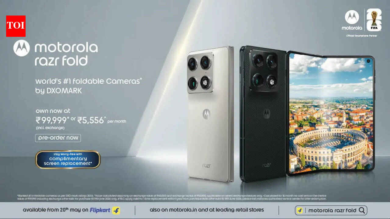 Motorola Razr Fold with 50MP triple camera, 6000 mAh battery launched in India: Price, specs and more