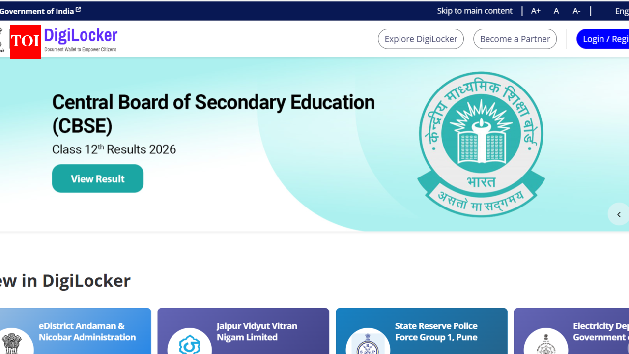 CBSE Class 12th result 2026 declared at cbse.gov.in with 85.20 pass percentage: Direct link to download scorecards here