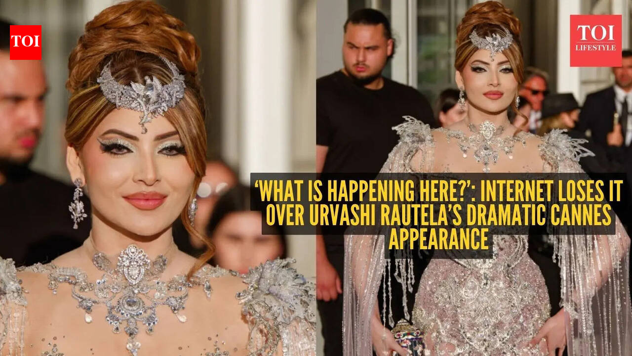 Urvashi Rautela’s over-the-top Cannes look has the internet screaming, laughing and reacting nonstop