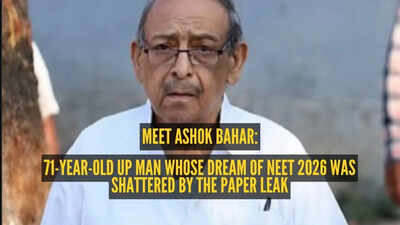 Meet Ashok Bahar: 71-year-old UP man whose dream of clearing NEET 2026 was shattered by the paper leak