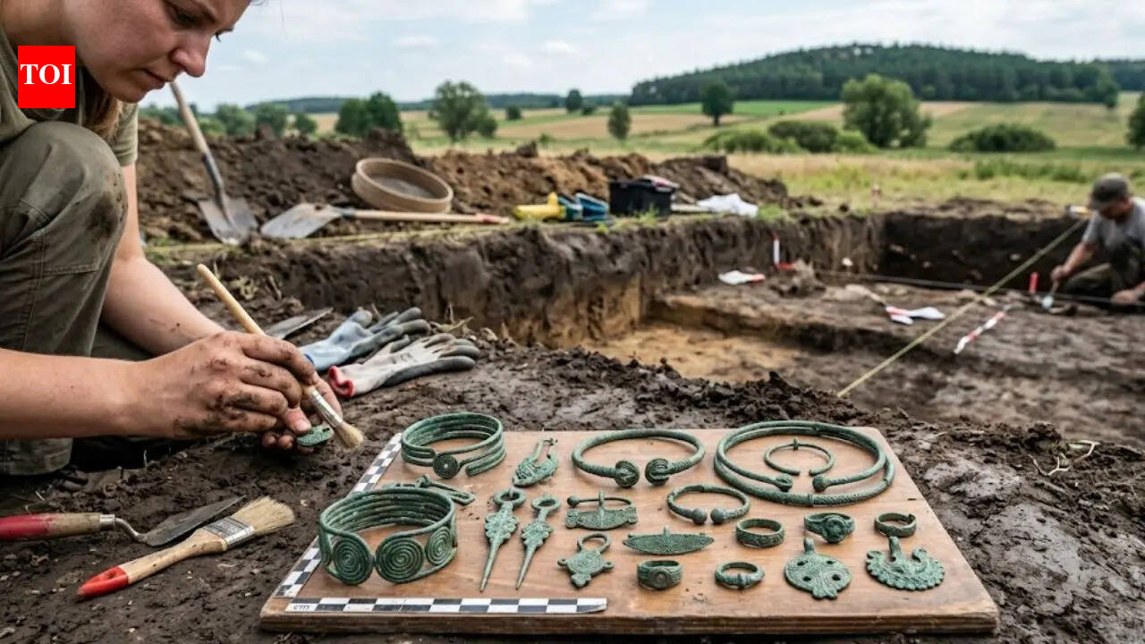 18 Bronze Age ornaments buried in Poland may reveal long-lost secrets of the Lusatian culture