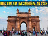 Woman claims she lives in Mumbai on ₹25K &ndash; the internet immediately starts arguing