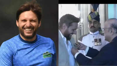 Pakistan honours Shahid Afridi with Hilal-e-Imtiaz, fourth cricketer to receive honour — Watch