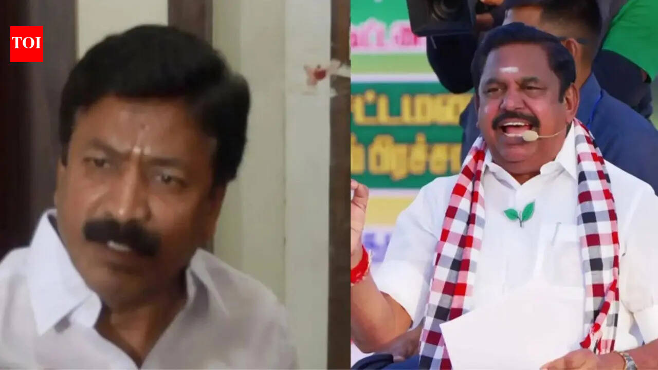 'AIADMK has been steadily declining': CV Shanmugam targets EPS after removal from party posts