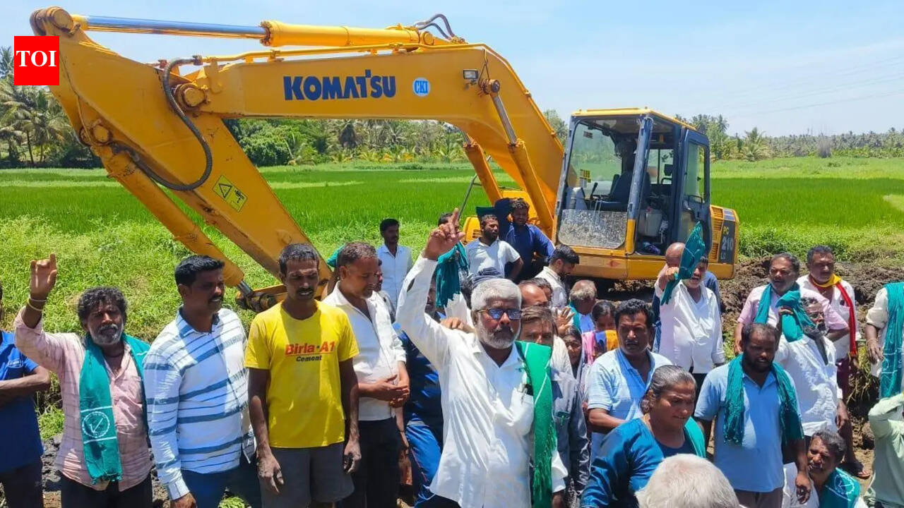 Protest continues over building Nimhans on farm land