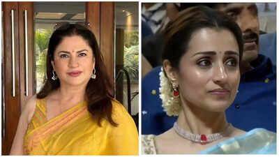 Kunickaa Sadanand defends Trisha Krishnan amid trolling over emotional moment at Thalapathy Vijay’s swearing-in ceremony