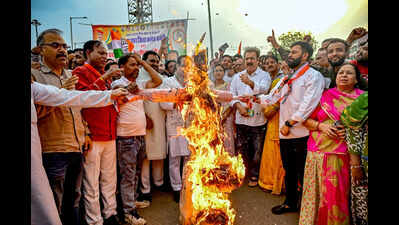 Congress alleges BJP links in NEET paper leak, questions Raj govt’s inaction