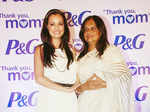 Dia Mirza with mother