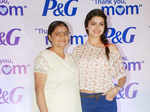 Prachi Desai with mother