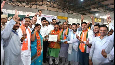 BJP sweeps Haryana civic polls, wins 6 of 7 key posts