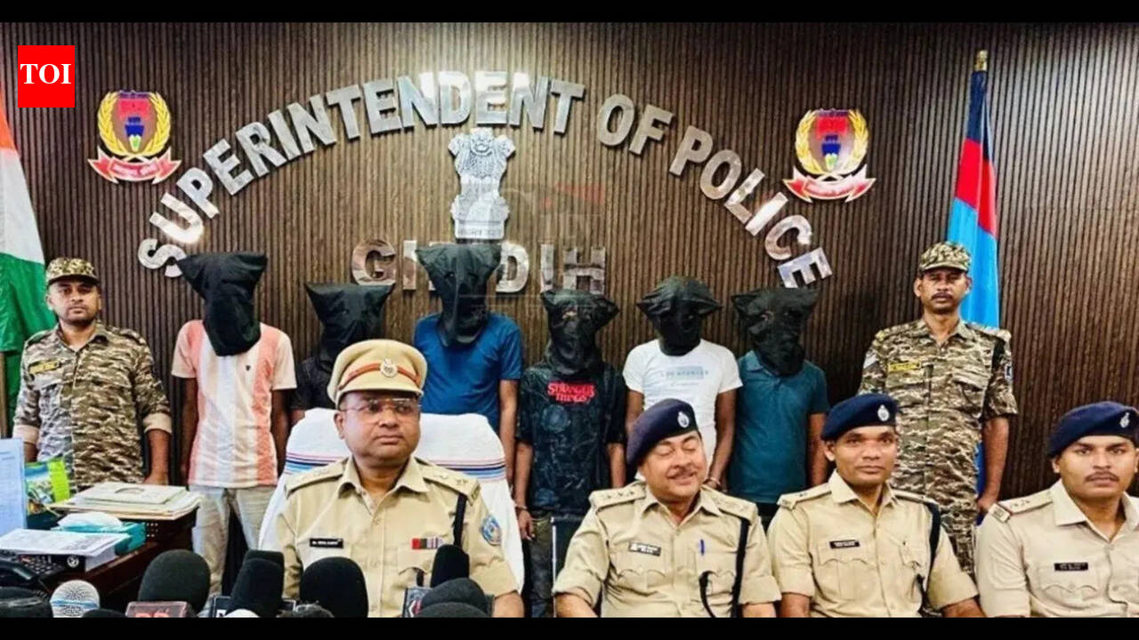 Six arrested in Giridih for online fraud; they used fake apps to siphon money from victims
