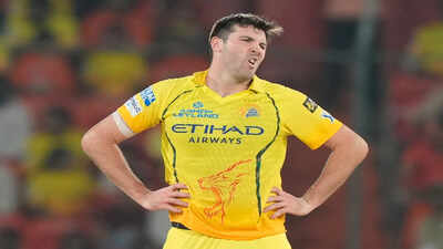 IPL 2026: Big blow for Chennai Super Kings! Jamie Overton heads home as CSK’s injury list grows | Cricket News – The Times of India
