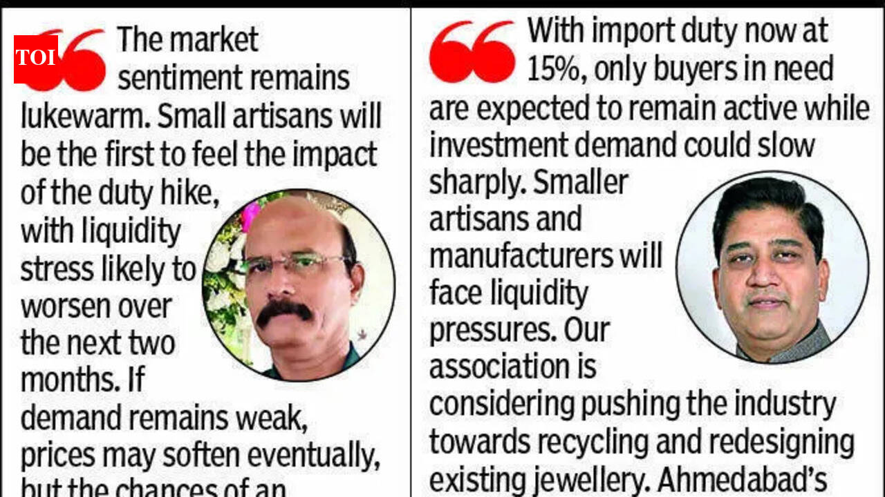 Gold duty hike triggers liquidity, job concerns in jewellery sector