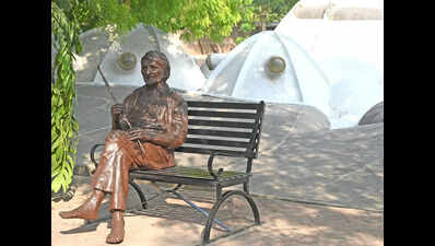 A Farewell In Bronze For M F Husain