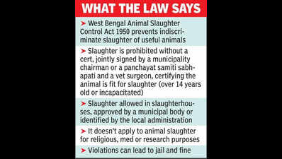 Will enforce existing cow slaughter law, crack down on illegal trade: Govt